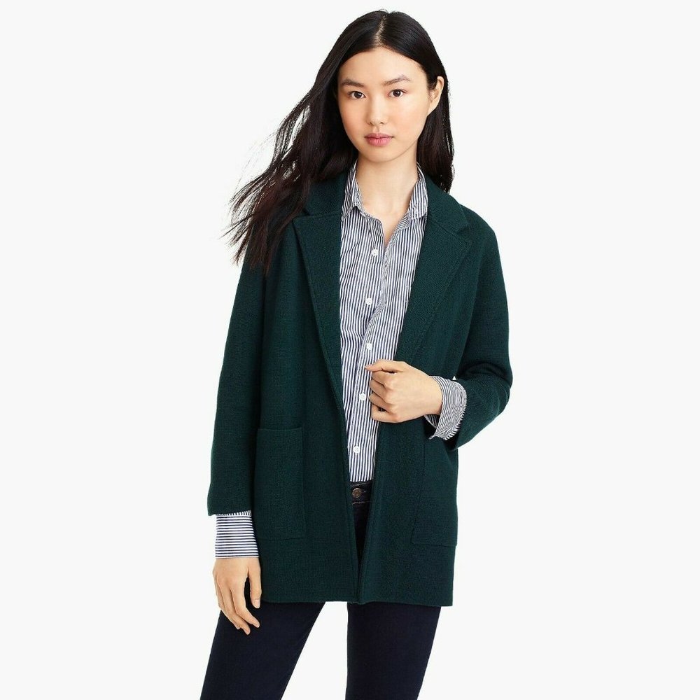 J. Crew Open Front Sophie Sweater Blazer